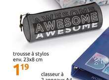 Trousse à stylos - Action à Dijon Trousse à stylos en promo chez Action Dijon à 1,19 €