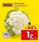 Blumenkohl im Angebot bei Netto Marken-Discount in Gelsenkirchen Blumenkohl Angebote von HEIMAT bei Netto Marken-Discount Gelsenkirchen für 1,00 €