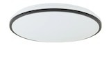 LED Deckenleuchte im Höffner Prospekt LED-Deckenleuchte weiß mit schwarzem Ring `groß` im aktuellen Höffner Prospekt für 89,50 €