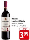 EDEKA Daleiden - Lamberti Wein Angebot im Prospekt Lamberti Wein bei EDEKA im Daleiden Prospekt für 3,99 €