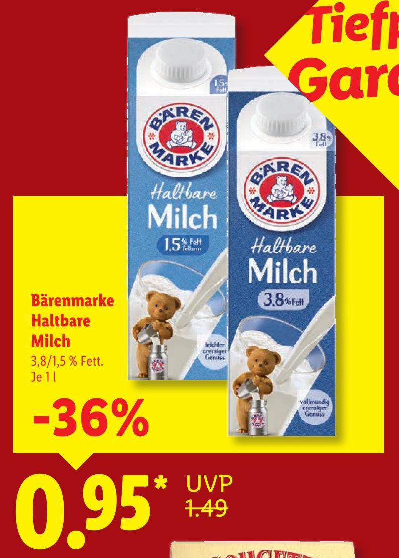 Haltbare Milch