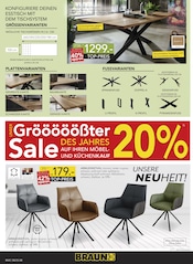 Aktueller BRAUN Möbel-Center Prospekt mit Stuhl, "Gröööößter Sale des Jahres!", Seite 8