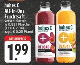 All-In-One Reload Fruchtsaft Angebote von hohes C bei E center Bergheim für 1,99 €