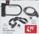 Bügelschloss von RIDE+GO für 4,99 € bei ALDI Nord im Angebot Bügelschloss von RIDE+GO im aktuellen ALDI Nord Prospekt