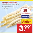 Spargel weiß violett bei Netto Marken-Discount im Sarstedt Prospekt für 3,99 €