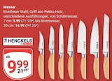 Messer im Angebot bei GLOBUS in Wetzlar Messer Angebote von Henckels by Zwilling bei GLOBUS Wetzlar für 9,99 €