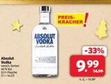 Vodka im Angebot bei Markant Nordwest in Herford Vodka Angebote von Absolut bei Markant Nordwest Herford für 9,99 €