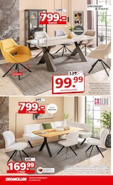 Esstisch Angebot & Preis im aktuellen Segmüller Prospekt Esstisch Angebot im aktuellen Segmüller Prospekt auf Seite 14