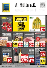 EDEKA Prospekt für Düren: "Aktuelle Angebote", 28 Seiten, 14.09.2026 - 19.09.2026