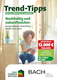 Bach Baustoffe Prospekt für Delbrück: "Trend-Tipps für die energetische Sanierung", 9 Seiten, 12.09.2025 - 21.09.2025