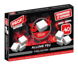 Allume feu cube x40 - Prof Outdoor dans le catalogue B&M