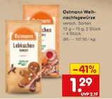 Weihnachtsgewürze im Angebot bei Netto Marken-Discount in Stuttgart Weihnachtsgewürze Angebote von Ostmann bei Netto Marken-Discount Stuttgart für 1,29 €