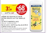 Intermarché Pomponne - Promo Crème de douche et bain extra douce lait de vanille bio Promo Crème de douche et bain extra douce lait de vanille bio à 1,08 € dans le catalogue Intermarché à Pomponne