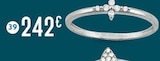 Bague diamants à 242,00 € dans le catalogue E.Leclerc