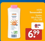 ALDI SÜD Kapsweyer - Sonnenmilch Sensitive Angebot im Prospekt Sonnenmilch Sensitive bei ALDI SÜD im Kapsweyer Prospekt für 6,99 €