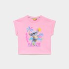 T-shirt manches courtes coton Stitch rose fille à 7,99 € dans le catalogue La Halle