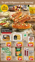 Hot Dog Broetchen im REWE Prospekt "Dein Markt" auf Seite 4