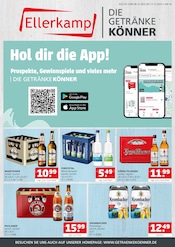 Aktueller Getränke Ellerkamp Prospekt mit Bier, "DIE GETRÄNKEKÖNNER", Seite 1