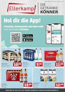 Radler im aktuellen Getränke Ellerkamp Prospekt (Osnabrück) Radler im Getränke Ellerkamp Prospekt "DIE GETRÄNKEKÖNNER" mit 4 Seiten (Osnabrück)