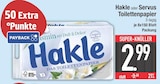 Hakle oder Servus Toilettenpapier Angebote von Hakle bei E center Augsburg für 2,99 €