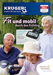 Aktueller Sanitätshaus Krüger GmbH Sanitätshäuser Prospekt für Erlenbach: Fit und mobil durch den Frühling mit 6 Seiten, 11.03.2026 - 31.05.2026