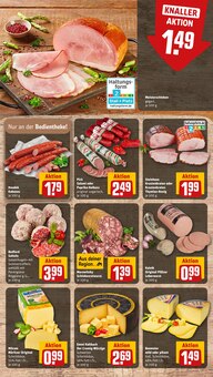Wurst im REWE Prospekt "Dein Markt" mit 28 Seiten (Aachen)