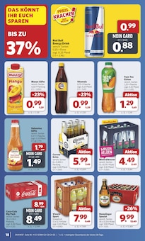 Coca Cola im combi Prospekt "Markt - Angebote" mit 34 Seiten (Cuxhaven)