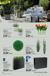 Aktueller METRO Prospekt mit Gartendeko, "Wochenangebote SCO + Outdoor", Seite 47