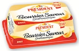 Beurrier saveur gastronomique ou tendrissime - PRESIDENT - Super U à Nantes Beurrier saveur gastronomique ou tendrissime - PRESIDENT en promo chez Super U Nantes à 1,42 €