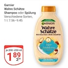 Wahre Schätze Shampoo im Angebot bei GLOBUS in Castrop-Rauxel Wahre Schätze Shampoo Angebote von Garnier bei GLOBUS Castrop-Rauxel für 1,89 €