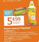 Engrais universel - Algoflash en promo chez Jardiland Levallois-Perret à 5,99 €