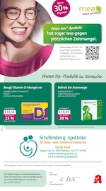 mea - meine apotheke Apotheken Prospekt der aktuellen Woche mit 4 Seiten, gültig von 01.10.2026 bis 31.10.2026, in Bräunlingen und Umgebung Aktueller mea - meine apotheke Apotheken Prospekt in Bräunlingen und Umgebung, "Unsere Oktober-Angebote" mit 4 Seiten, 01.10.2026 - 31.10.2026