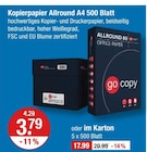 Kopierpapier Allround A4 von go copy im aktuellen V-Markt Prospekt für 3,79 €