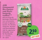 Bio-Garten- und Hochbeeterde torffrei Angebote von Greenworld bei tegut Stuttgart für 2,50 €