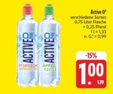 Aktuelles Active O² Pfirsich Weißer Tee Angebot bei E center in Würzburg ab 1,00 €