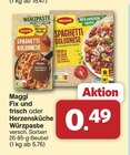 Fix und frisch im Angebot bei famila Nordwest in Oldenburg Fix und frisch Angebote von Maggi bei famila Nordwest Oldenburg für 0,49 €