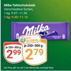 Aktuelles Tafelschokolade Angebot bei GLOBUS in Erfurt ab 2,79 €