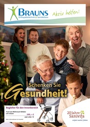 Aktueller Brauns Sanitätshaus Sanitätshäuser Prospekt in Dillenburg und Umgebung, "Schenken Sie Gesundheit!" mit 6 Seiten, 12.11.2025 - 31.01.2026