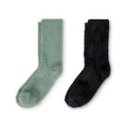 2 Paar Kuschelsocken mit Effektgarn im Angebot bei Tchibo im Supermarkt in Celle 2 Paar Kuschelsocken mit Effektgarn Angebote bei Tchibo im Supermarkt Celle für 7,99 €