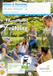 Sanitätshaus Urban & Kemmler Prospekt für Weiden (Oberpfalz): "Fit und mobil durch den Frühling", 6 Seiten, 13.03.2025 - 31.05.2025