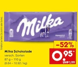 Schokolade im Angebot bei Netto Marken-Discount in Ulm Schokolade Angebote von Milka bei Netto Marken-Discount Ulm für 0,95 €