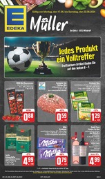 Aktueller EDEKA Supermärkte Prospekt für Kesselsdorf: Wir lieben Lebensmittel! mit 26} Seiten, 17.06.2024 - 22.06.2024