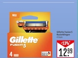 Fusion 5 Rasierklingen Angebote von Gillette bei Marktkauf Göppingen für 12,99 €