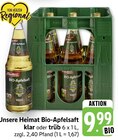 Bio-Apfelsaft klar bei E center im Nürtingen Prospekt für 9,99 €