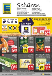 EDEKA Prospekt "Aktuelle Angebote" für Bonn, 24 Seiten, 07.04.2026 - 11.04.2026