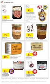 Promos Confit De Canard dans le catalogue "VIVE LA FIN DES VACANCES" de Intermarché Super Confit De Canard en promo dans le catalogue Intermarché Super à la page 18