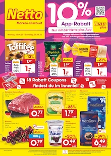 Aktueller Netto Marken-Discount Prospekt "Aktuelle Angebote" Seite 1 von 63 Seiten für Weiden