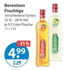 Fruchtige Apfel von Berentzen im aktuellen V-Markt Prospekt für 4,99 €