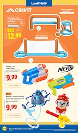 Prix et réduction Nerf dans le prospectus Lidl en cours Offre Nerf dans le catalogue Lidl du moment à la page 6