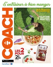 Catalogue Supermarchés Carrefour en cours à Noyon et alentours, "S'entraîner à bien manger", 32 pages, 09/04/2024 - 22/04/2024